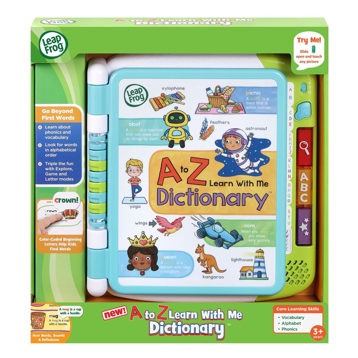 LEAPFROG A TO Z LEARN WITH ME DICTIONARY - Premium for Kids in Qatar | Toysaro.com
